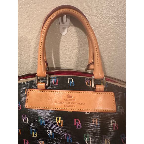 Dooney and Bourke Greta Ruby Crossbody Satchel Vintage - Picture 6 of 12